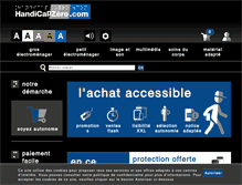 Tablet Screenshot of handicapzero.com